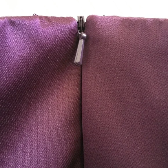 FINAL MARKDOWN Nwt David’s bridal strapless tea length dress 6 - Picture 9 of 13